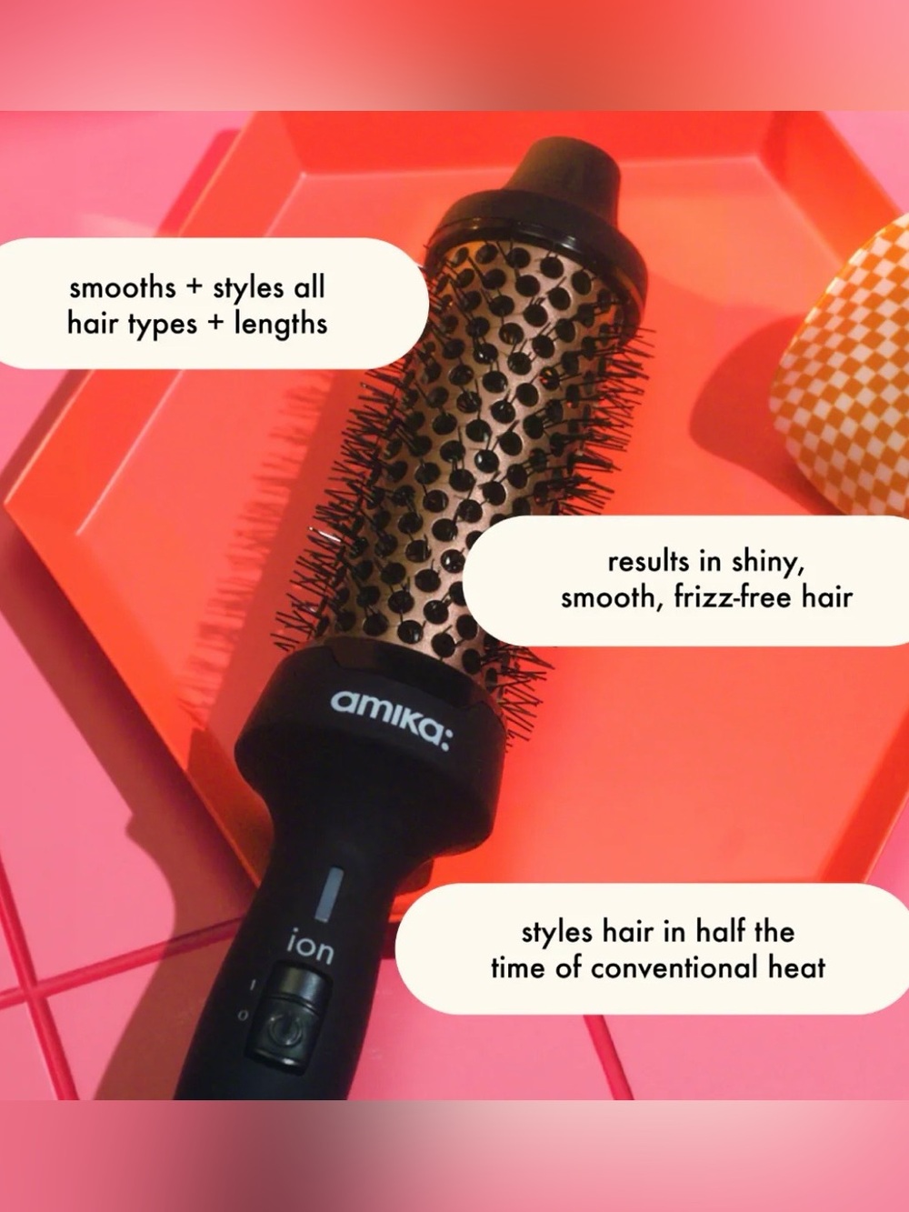 🆕 Amika | Blowout Babe Thermal Brush!